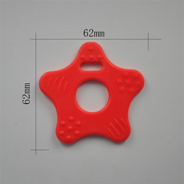 62mm有孔五角形牙胶 A09